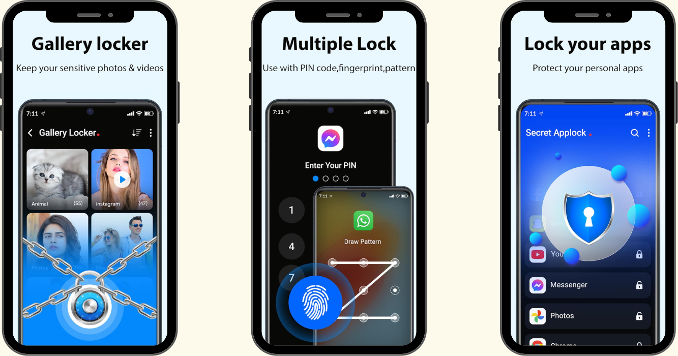 تحميل سيكريت اب لوك Secret AppLock APK للاندرويد برابط مباشر 2025 1