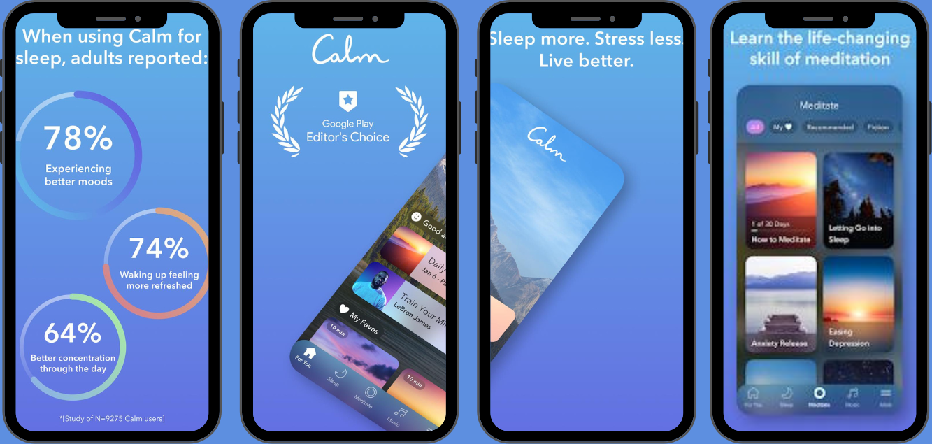 تحميل 2025 Calm – Sleep Meditate Relax APK مجاناً لنظام أندرويد 1